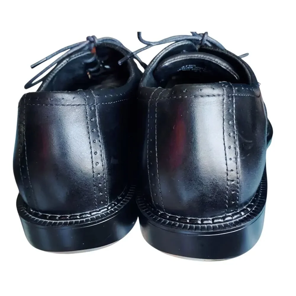 Red Wing Baxter 4790 Men's Black Leather Oxford Wingtip Brogue Size 11.5D